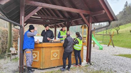 Tudi v Lembergu so poskrbeli za malico